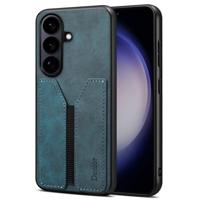 Denior Samsung Galaxy S26 hoesje - Backcover met kaarthouder - Blauw