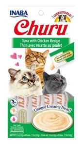 CIAO Churu Tuna with Chicken Recipe Kat Snack Kip, Tonijn 14 g