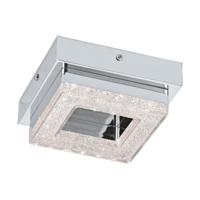Eglo Led plafondlampFradelo 4w - 3000K - 12cm chroom met kristal - 95655