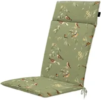 Madison stoelkussen hoge rug 120cm aria groen