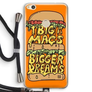 Big Macs Bigger Dreams: Huawei Ascend P8 Lite (2017) Transparant Hoesje met koord