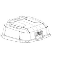 GIVI B45+ Bovenschaal, Onderschaal & deksel voor koffers op de moto, ZB45CNM - thumbnail