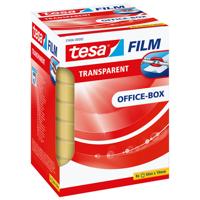 Plakband tesafilm 66mx19mm transparant 8 rol