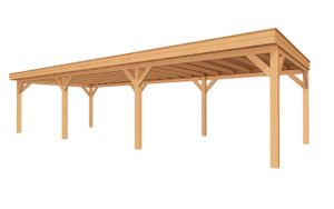 Buitenverblijf SUBLIME Plat dak - 1100x400 cm- Plat dak- - YARD Outdoor