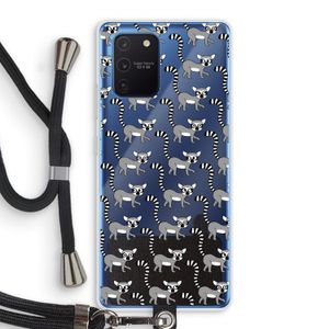 Makis: Samsung Galaxy Note 10 Lite Transparant Hoesje met koord