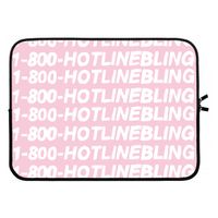 Hotline bling pink: Laptop sleeve 15 inch