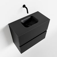 Toiletmeubel Mondiaz Ada | 60 cm | Meubelkleur Urban | Lex wastafel Urban Midden | Zonder kraangat