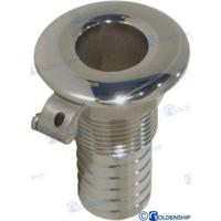 GS30216 - 1/2 INOX SLANG DOOR DE HULS