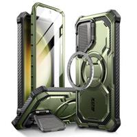 Samsung Galaxy S24 Supcase i-Blason Armorbox Mag Hybride Hoesje - Groen