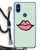 Kusje: Xiaomi Mi Mix 3 Transparant Hoesje met koord