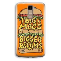 Big Macs Bigger Dreams: LG K10 (2016) Transparant Hoesje