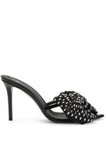 Giuseppe Zanotti mules Intriigo Alexandrine 90 mm - Noir