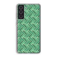 Moroccan tiles 2: Samsung Galaxy S21 FE Transparant Hoesje