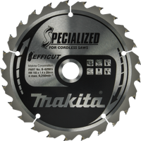 Makita Cirkelzaagblad Hout Efficut 165x20x1,4 25T - thumbnail