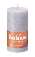 Bolsius kaars rustiek 7x13 cm frosted lavender