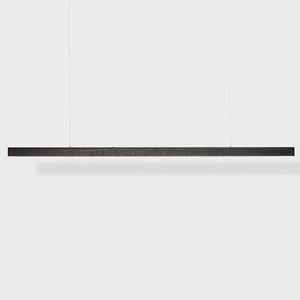 Anour I Model Cordless Hanglamp - 200 cm - Zwart gebeitst eiken