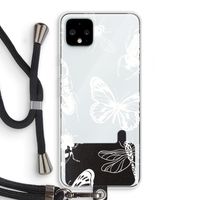 Tiny Bugs: Pixel 4 XL Transparant Hoesje met koord