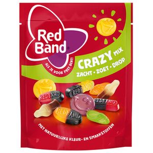 Red Band Red Band - Snoepmix Crazy 225 Gram 10 Zakken