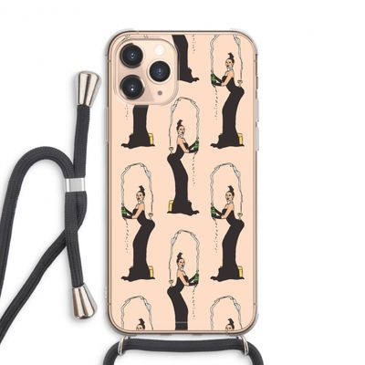 Pop Some Kim: iPhone 11 Pro Max Transparant Hoesje met koord