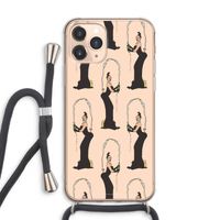 Pop Some Kim: iPhone 11 Pro Max Transparant Hoesje met koord