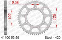 AFAM Chain wheel 420 59z steel silver