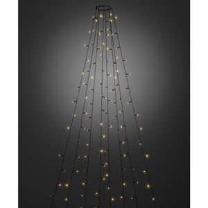 Konstsmide 6320-810 Kerstboomverlichting Boom Buiten Energielabel: F (A - G) werkt op het lichtnet Aantal lampen 240 LED Barnsteen Verlichte lengte: 2.4 m