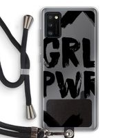 Girl Power #2: Samsung Galaxy A41 Transparant Hoesje met koord
