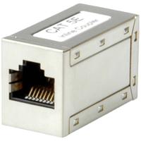 Roline RJ45-koppeling RJ45 Adapter CAT 5e 100 m Zilver (metallic)