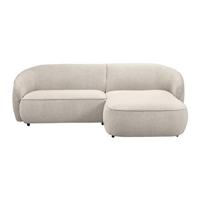 by fonQ Chubby Hoekbank met Chaise Longue Rechts - Naturel Melange - thumbnail