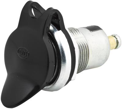 HELLA Built-in socket 2-pin w.cover 18,5mm