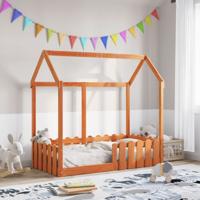 Bedhuis wasbruin massief grenenhout 70x140 cm - thumbnail