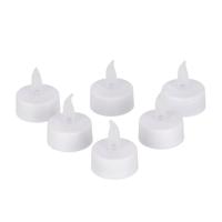 Daily Home led theelichten 3.8 cm 6 stuks wit