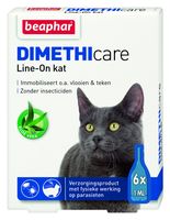 Beaphar Dimethicare Line-On Kat - 6 pip Beaphar Dimethicare Line-On Kat - 6 pip
