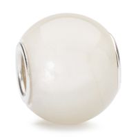 Trollbeads TSTBE-00017 Kraal Witte Maansteen zilver