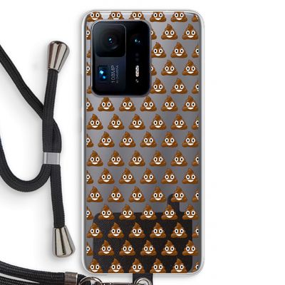 Poop emoji: Xiaomi Mi Mix 4 Transparant Hoesje met koord