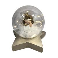 Kerstversiering DKD Home Decor Hars (15 x 11 x 18 cm) (2 Stuks)