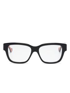 Gucci Eyewear lunettes de vue à monture rectangulaire - Noir