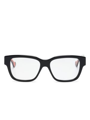 Gucci Eyewear lunettes de vue à monture rectangulaire - Noir