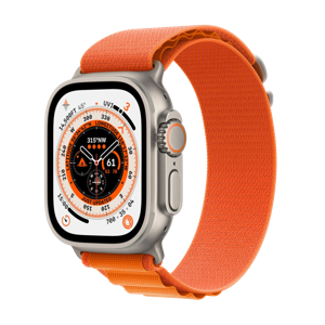 Refurbished Apple Watch Ultra 1 49mm Oranje Zichtbaar gebruikt