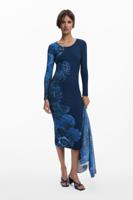 Nauwsluitende jurk met mandala's - BLUE - XS
