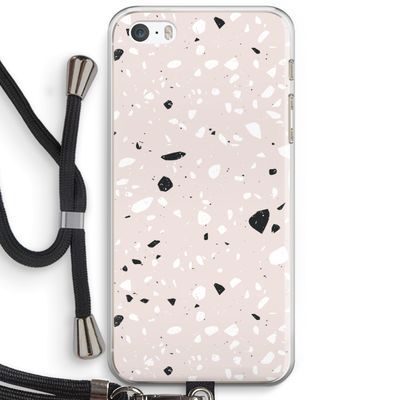 Terrazzo N°20: iPhone 5 / 5S / SE Transparant Hoesje met koord