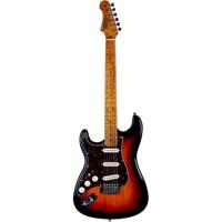 JET Guitars JS-300 Sunburst Left-Handed linkshandige elektrische gitaar
