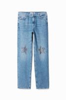 Spijkerbroek met detail van sterren Collina Strada - BLUE - XS