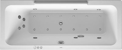 Duravit DuraStyle Systeembad 130 liter Acryl 160x70 cm Wit Duravit DuraStyle Systeembad 130 liter Acryl 160x70 cm Wit