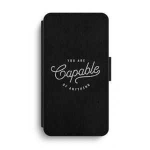 Capable: iPhone XS Max Flip Hoesje