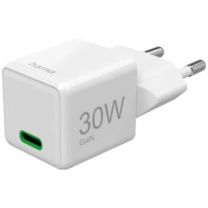 Hama USB-oplader 30.00 W 1x USB-C USB PD Binnen USB Power Delivery (USB-PD)