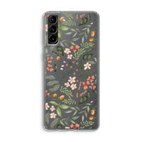 Sweet little flowers: Samsung Galaxy S21 Plus Transparant Hoesje
