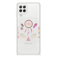 Samsung Galaxy A22 4G | M22 Telefoonhoesje met Naam Boho Dreamcatcher - thumbnail