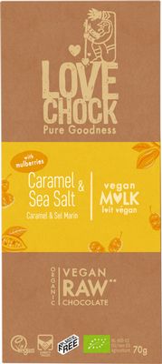 Lovechock Mild caramel & seasalt (70 gr)