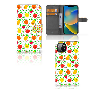 iPhone 14 Plus Book Cover Fruits